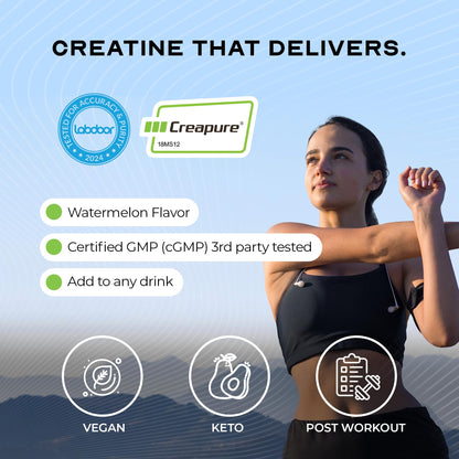 Muscle Feast Creapure Creatine – Watermelon 300g