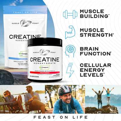 Muscle Feast Creapure Creatine – Fruit Punch 300g