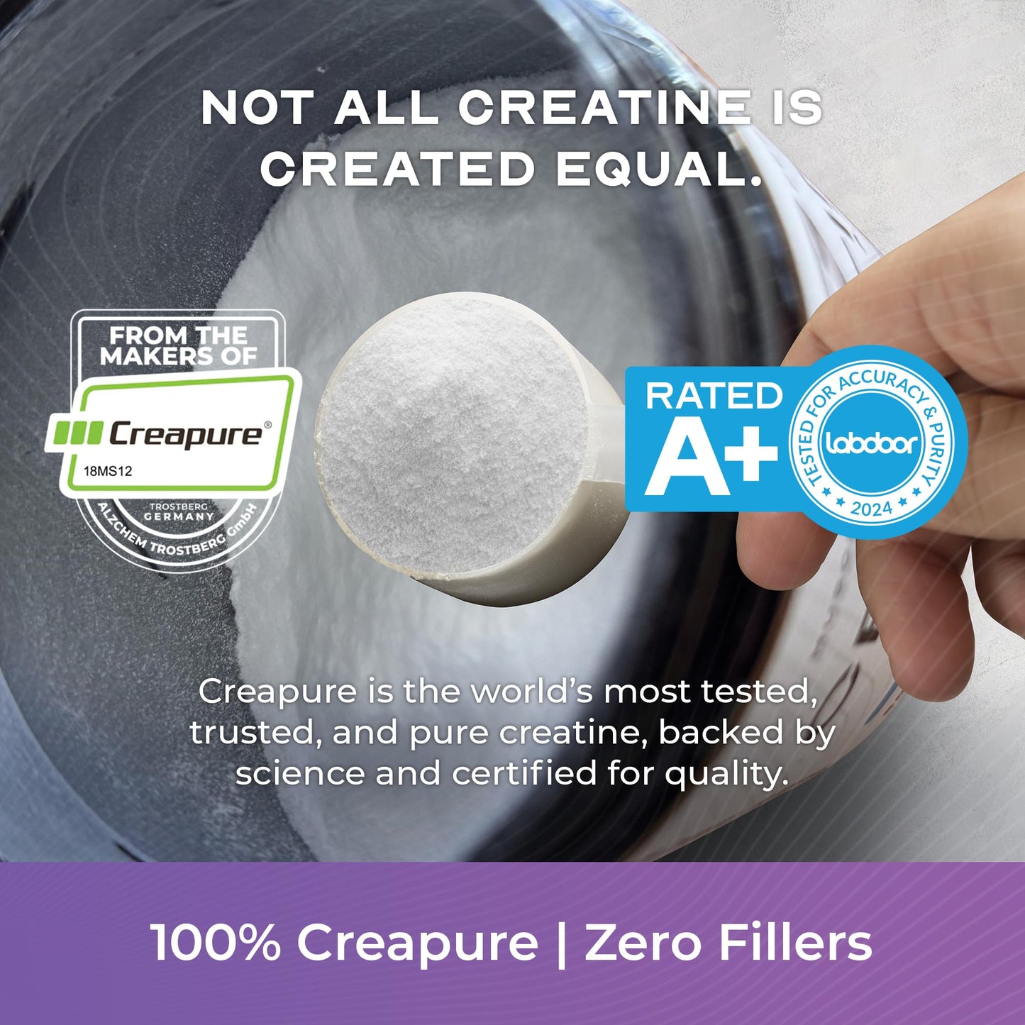 Muscle Feast Creapure Creatine – Grape 300g