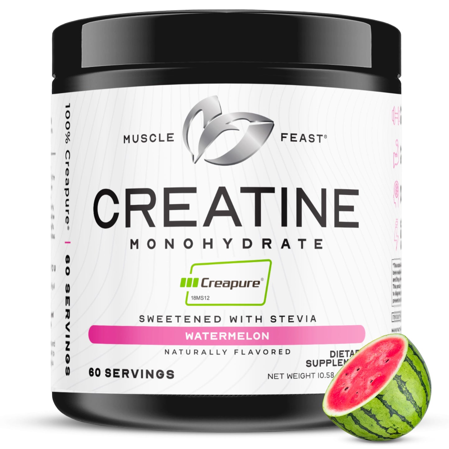 Muscle Feast Creapure Creatine – Watermelon 300g