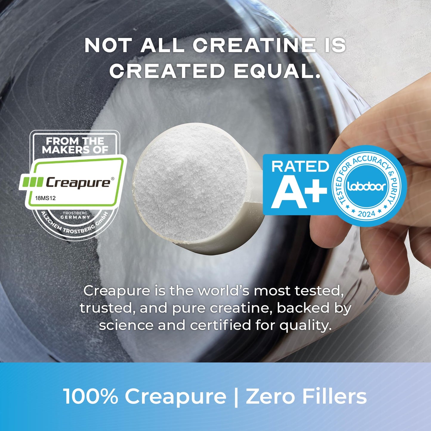 Muscle Feast Creapure Creatine Monohydrate – Unflavored 500g