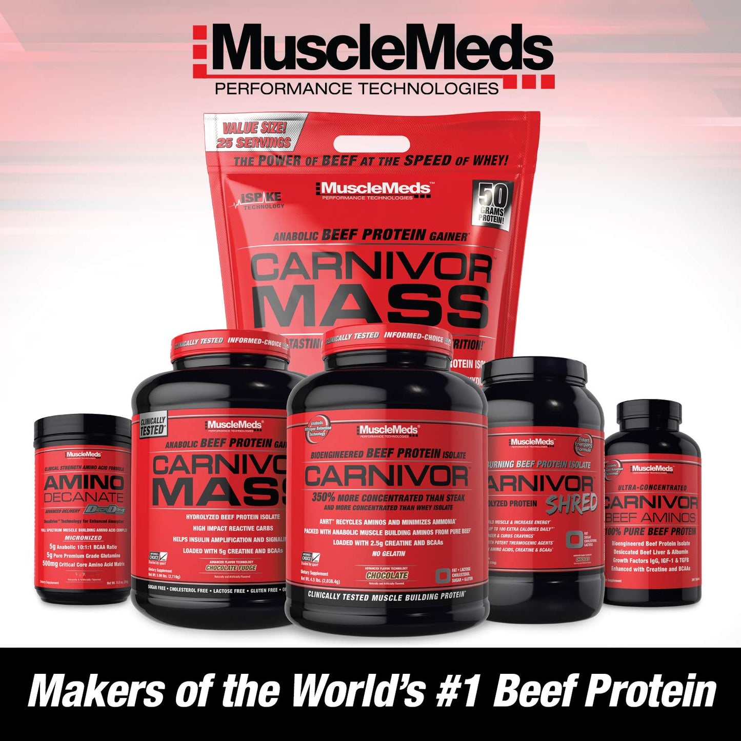 MuscleMeds Carnivor Beef Protein Isolate – Chocolate | 7.47lb