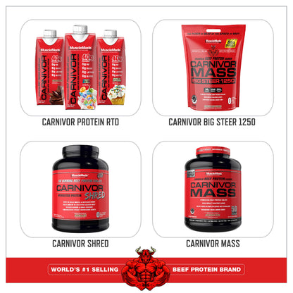 MuscleMeds Carnivor Beef Protein Isolate – Chocolate | 7.47lb