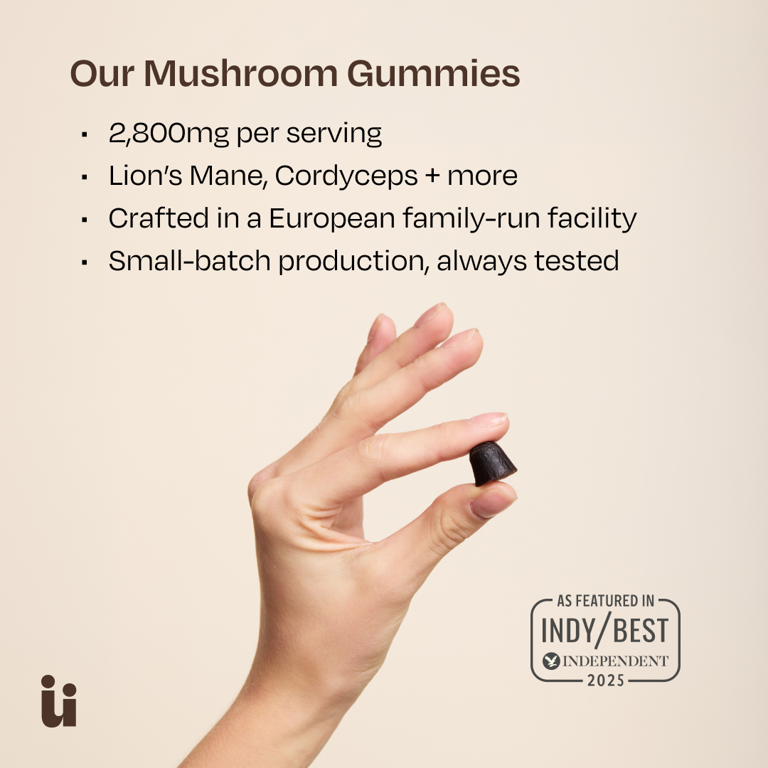 Feel Güd Mushroom Gummies — Lion’s Mane, Cordyceps, Chaga & Reishi