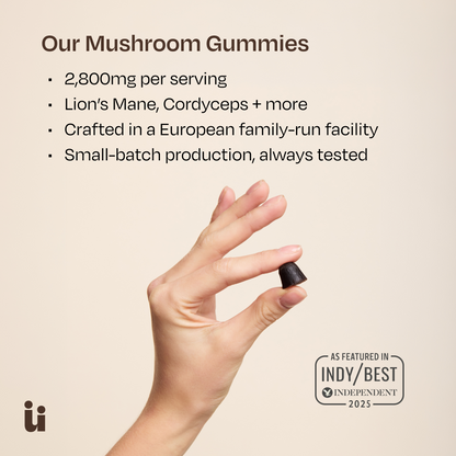 Feel Güd Mushroom Gummies — Lion’s Mane, Cordyceps, Chaga & Reishi