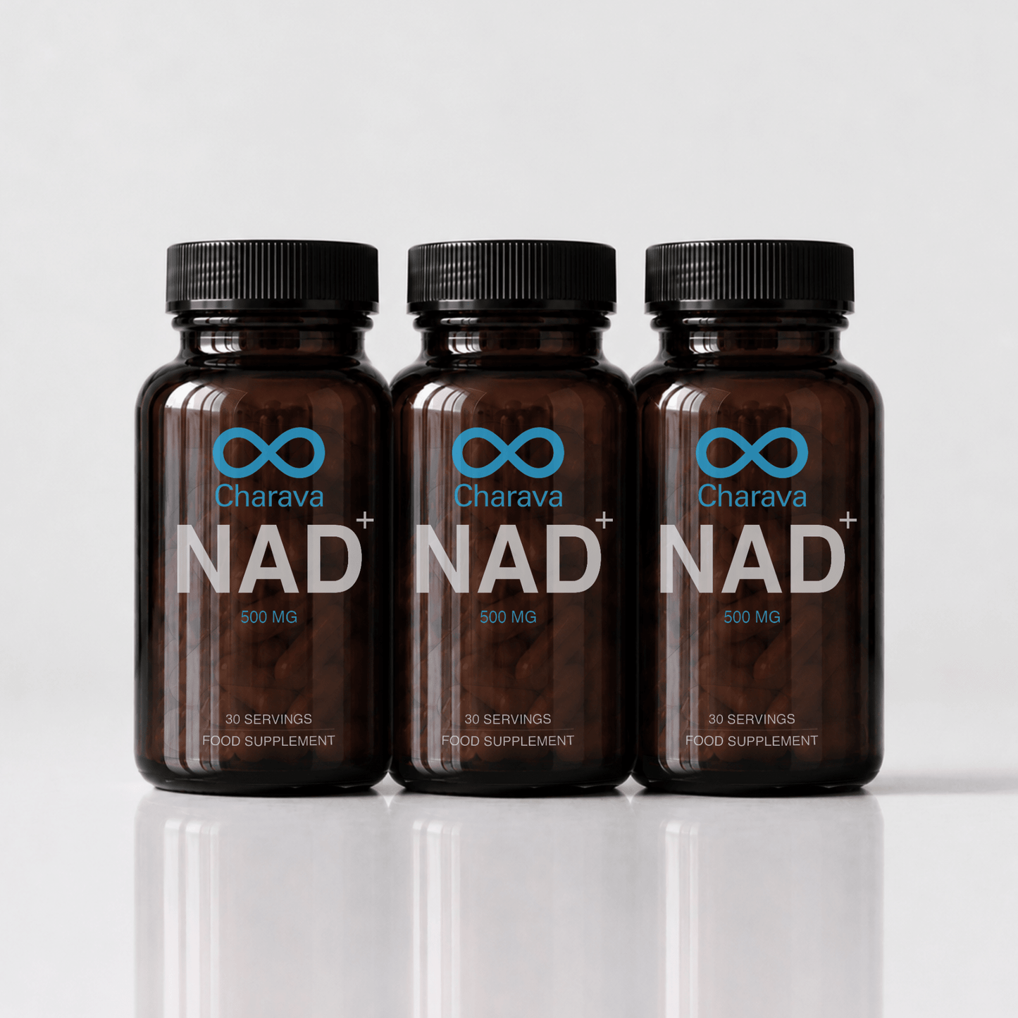 Charava NAD+ 500mg Capsules