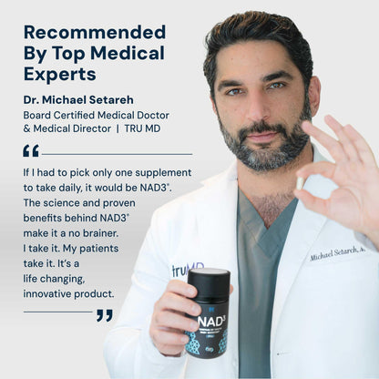 HPN NAD3 Clinical NAD+ Booster 120ct 60-Day Supply