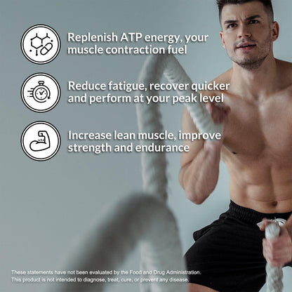 NAKED Pure Lemon Lime Creatine Monohydrate Stick Packs | 30 Pack | Vegan