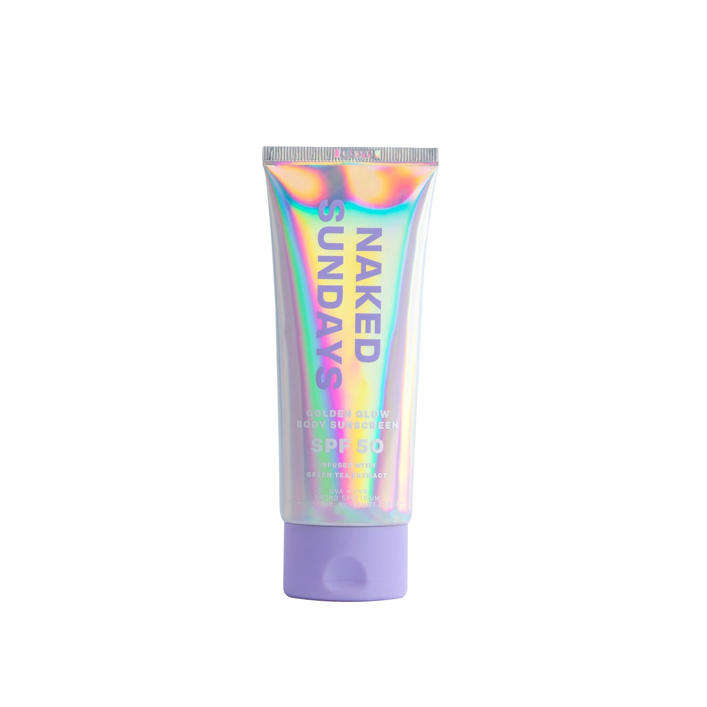 Naked Sundays SPF50 Golden Glow Body Sunscreen — 100ml