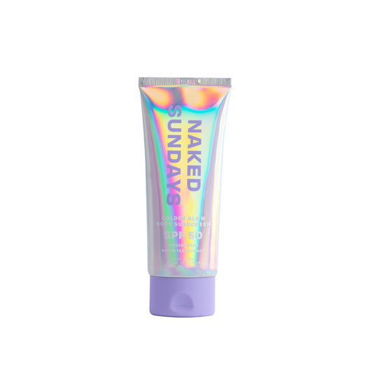 Naked Sundays SPF50 Golden Glow Body Sunscreen — 100ml