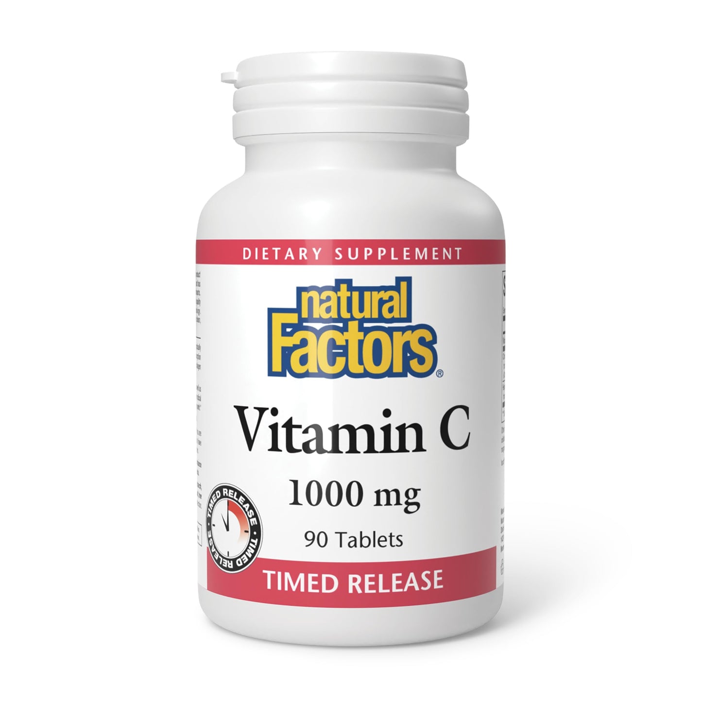 Natural Factors Vitamin C 1000mg Time Release — 90 Tablets