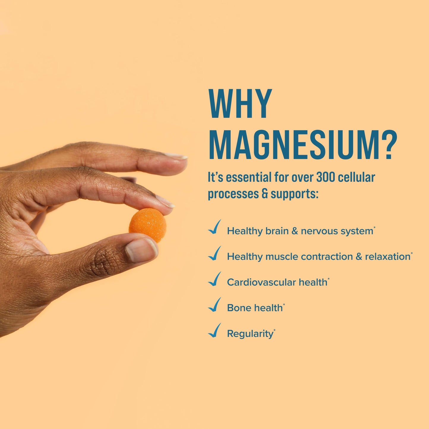 Natural Vitality CALM Kids Magnesium Gummies – Stress Relief & Sleep | 120 Gummies