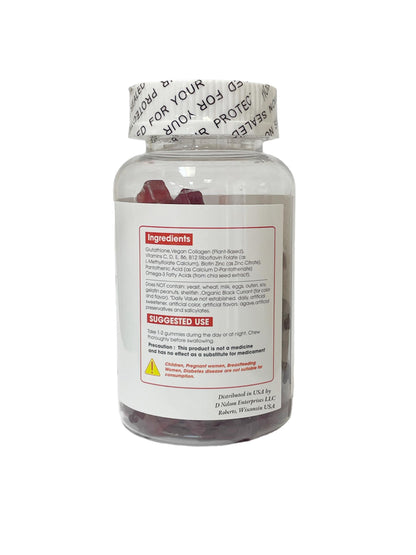 Nature Glow Glutathione Collagen Glow Gummies — 60 Chewable Gummies