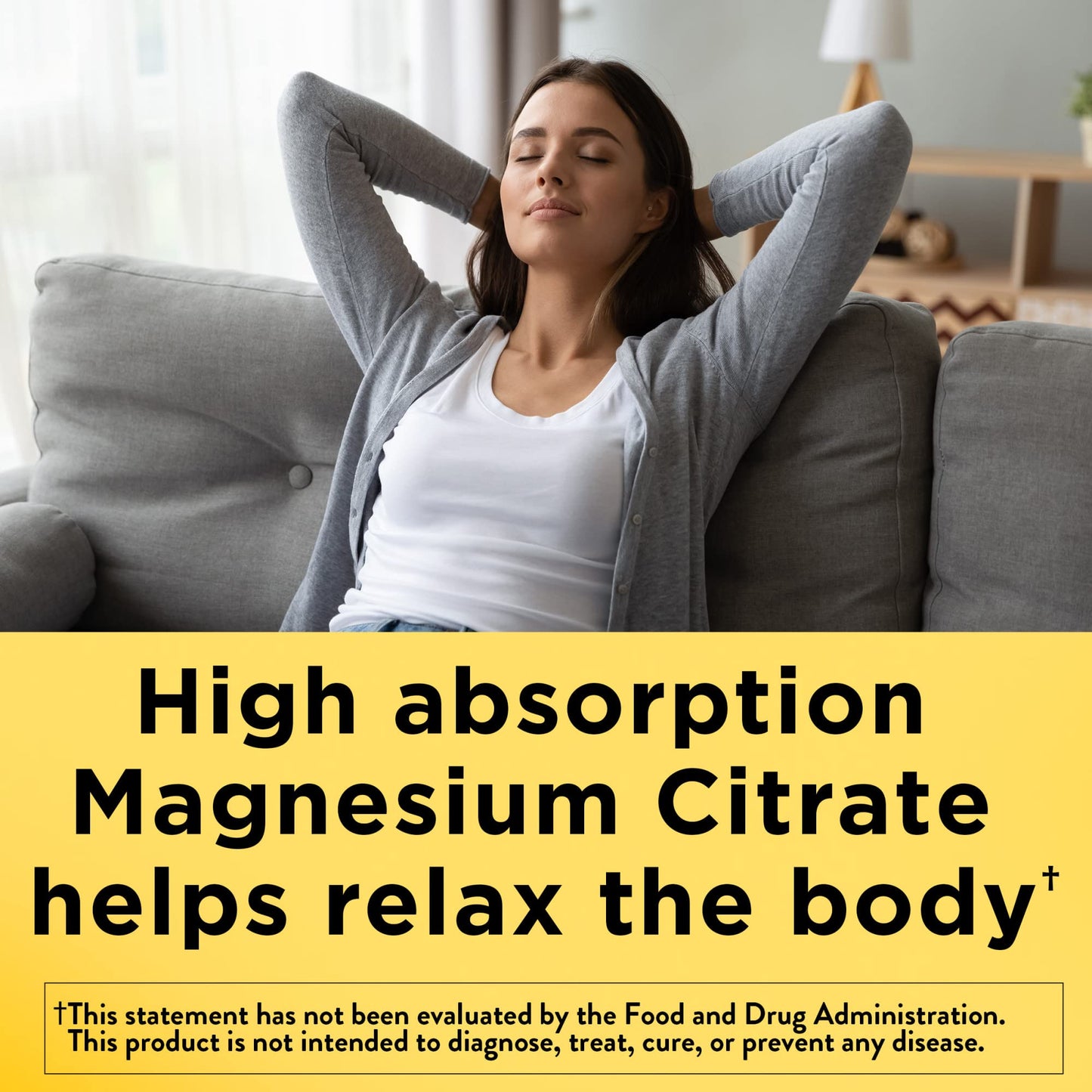Nature Made High Absorption Magnesium Citrate 200mg Gummies — 60 Count