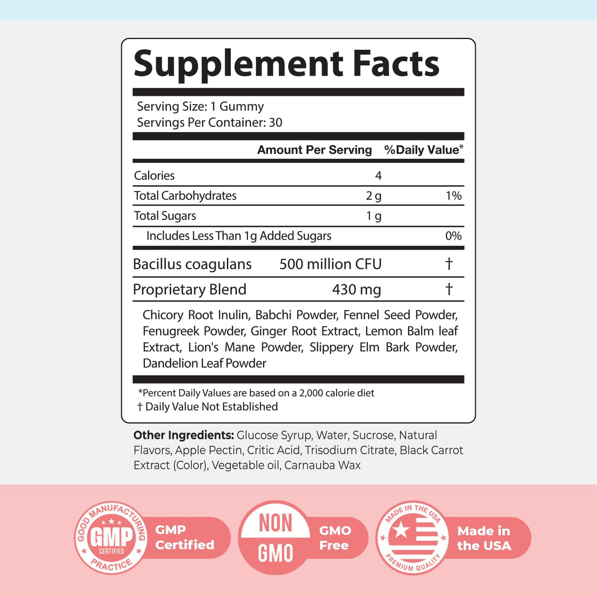 Nature's NutriWave PrimeBiome Probiotic Gummies – 6-Month Supply | 30 Gummies - Calm Era