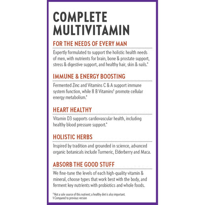 New Chapter Men’s Multivitamin One Daily