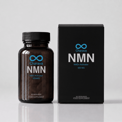 Charava NMN 500mg Capsules — Award-Winning NAD+ Booster