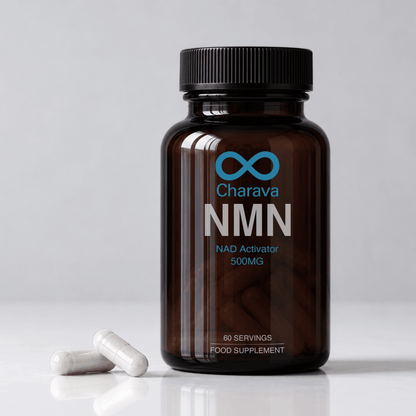 Charava NMN 500mg Capsules — Award-Winning NAD+ Booster