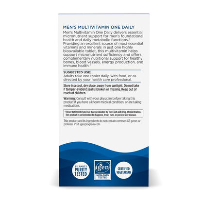 Nordic Naturals Men’s Multivitamin One Daily 30 Tablets