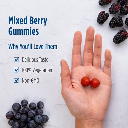 Nordic Naturals Men’s Multivitamin Gummies — Mixed Berry, 60 Gummies