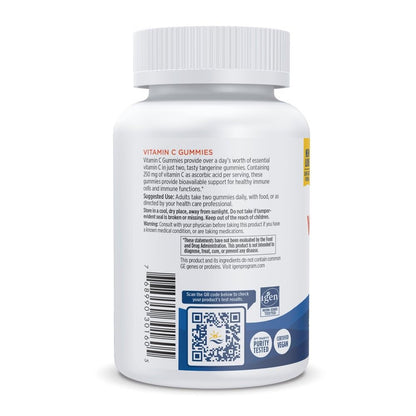 Nordic Naturals Vitamin C Gummies — Tart Tangerine, 60ct