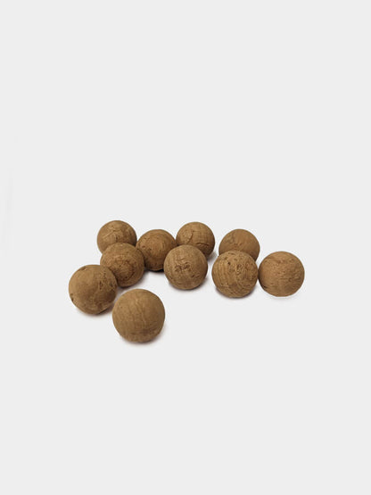 Coconut balls on a white background