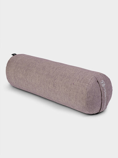 Yoga Studio Organic Buckwheat Two Toned Meditation Bolster