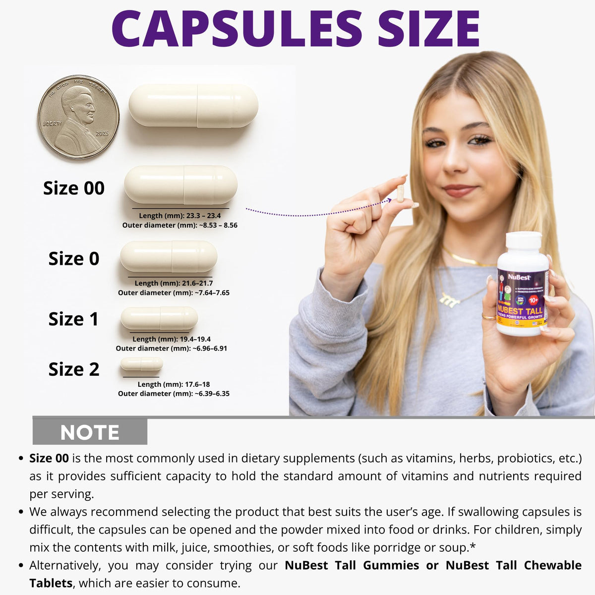 NuBest Tall 10+ Bone Strength Formula – Kids 10+ & Teens | 3-Month Pack - Calm Era