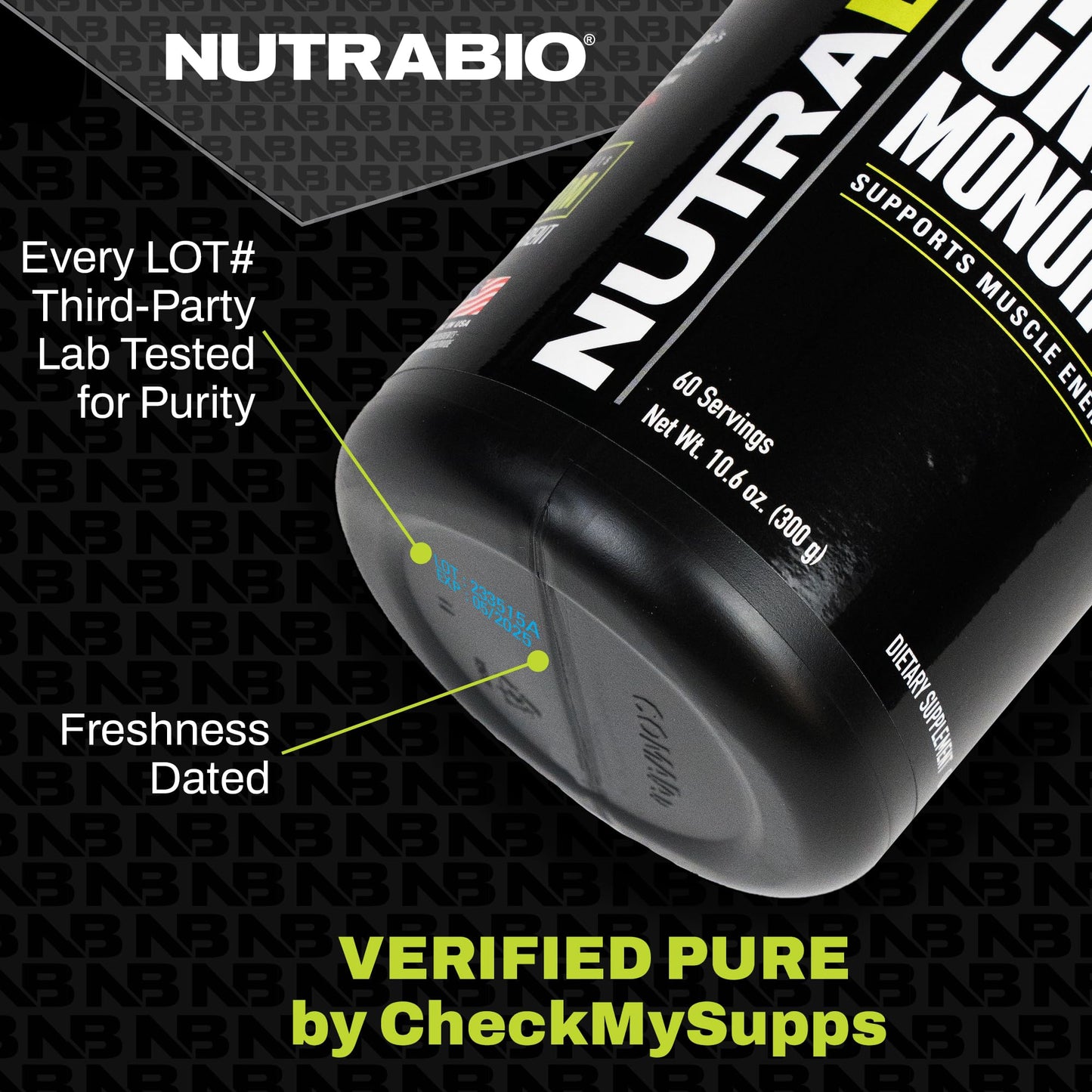 NutraBio 100% Whey Protein Isolate Creamy Vanilla 5lb