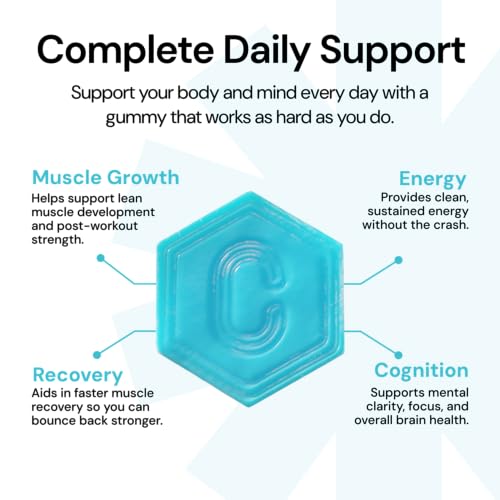 Create Creatine Monohydrate Gummies | 1.5g Creapure per Gummy | Orange Flavour | Vegan