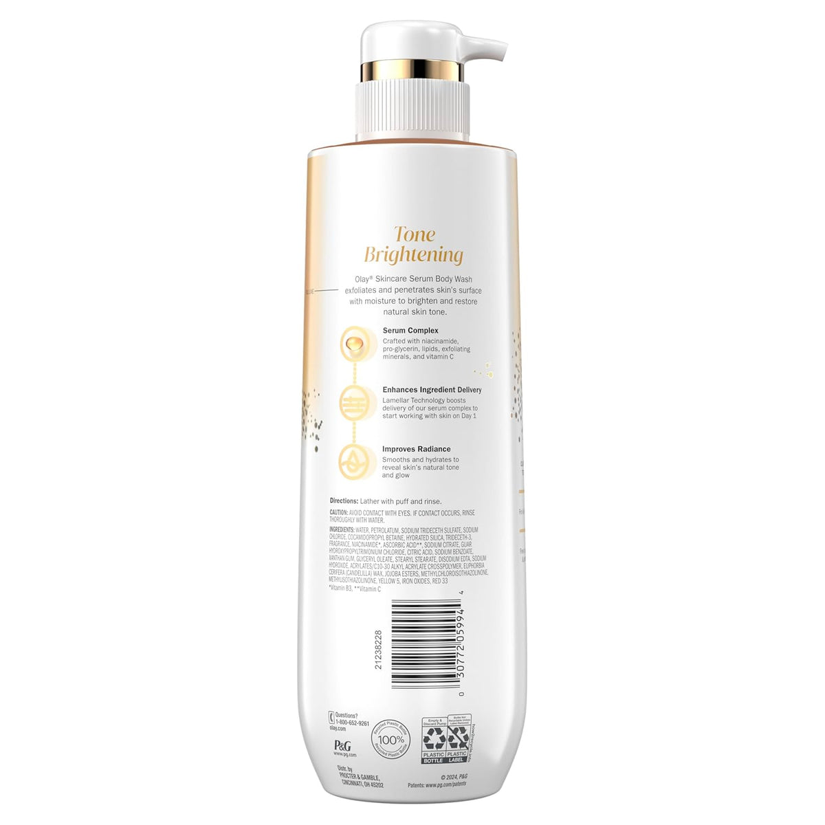 Olay Vitamin C Tone Brightening Body Wash 591ml