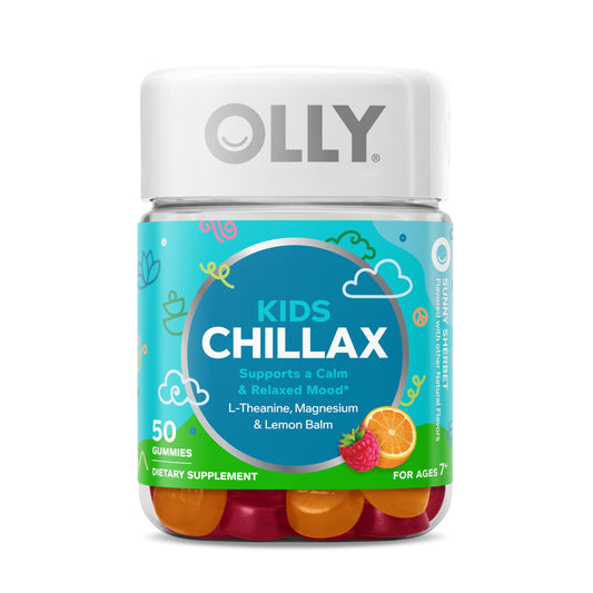 OLLY Kids Chillax Gummies — Magnesium & L-Theanine, 50ct