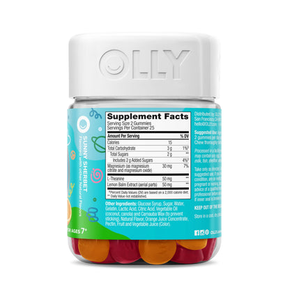 OLLY Kids Chillax Gummies — Magnesium & L-Theanine, 50ct
