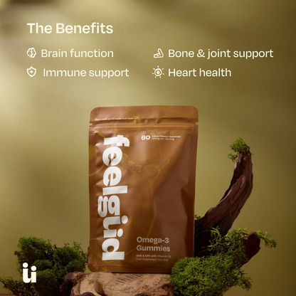 Feel Güd Vegan Omega-3 & Vitamin D3 Gummies