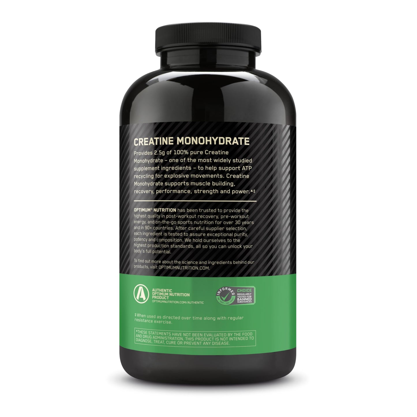Optimum Nutrition Creatine 2500 Caps