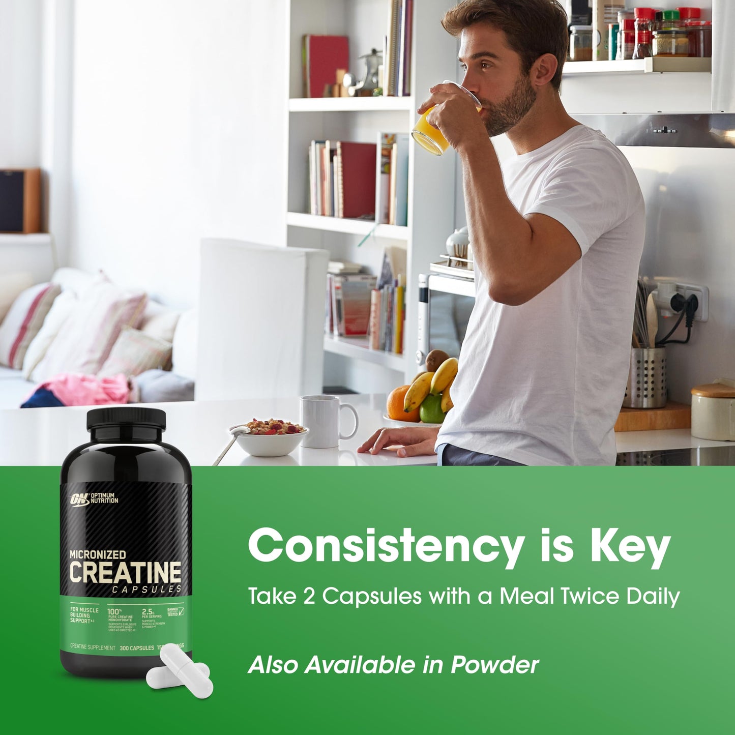 Optimum Nutrition Creatine 2500 Caps