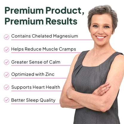 Organics Ocean Magnesium Glycinate with Zinc – 275mg, 2 Bottles