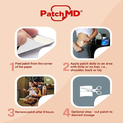 PatchMD Biotin Plus Patches – Biotin & Hair Support | 30 Day Supply