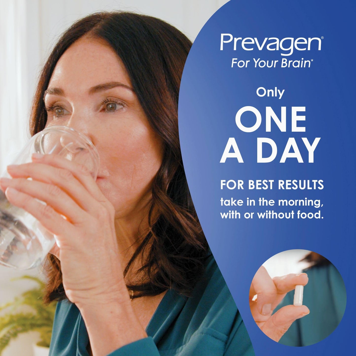 Prevagen Regular Strength | 10mg Apoaequorin & Vitamin D3 | 90 Capsules | 3-Month Supply