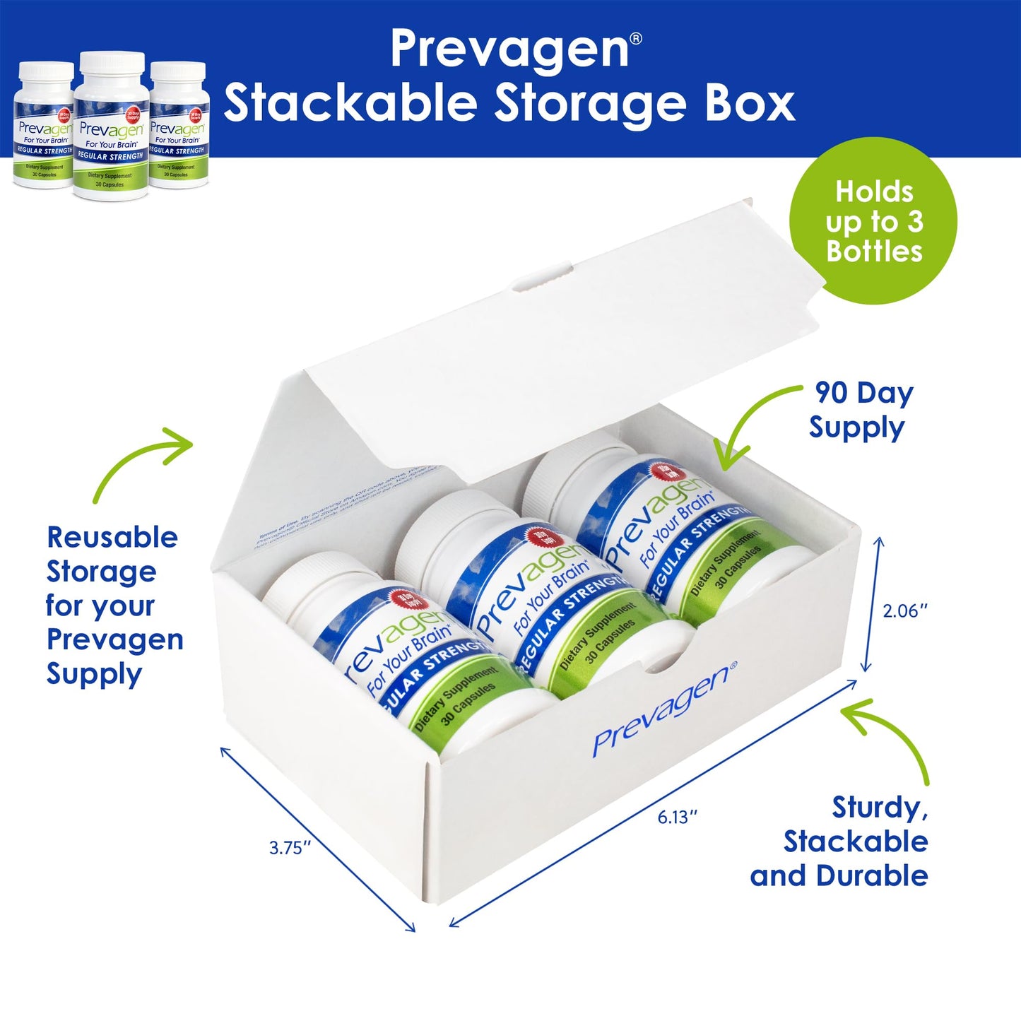 Prevagen Regular Strength | 10mg Apoaequorin & Vitamin D3 | 90 Capsules | 3-Month Supply