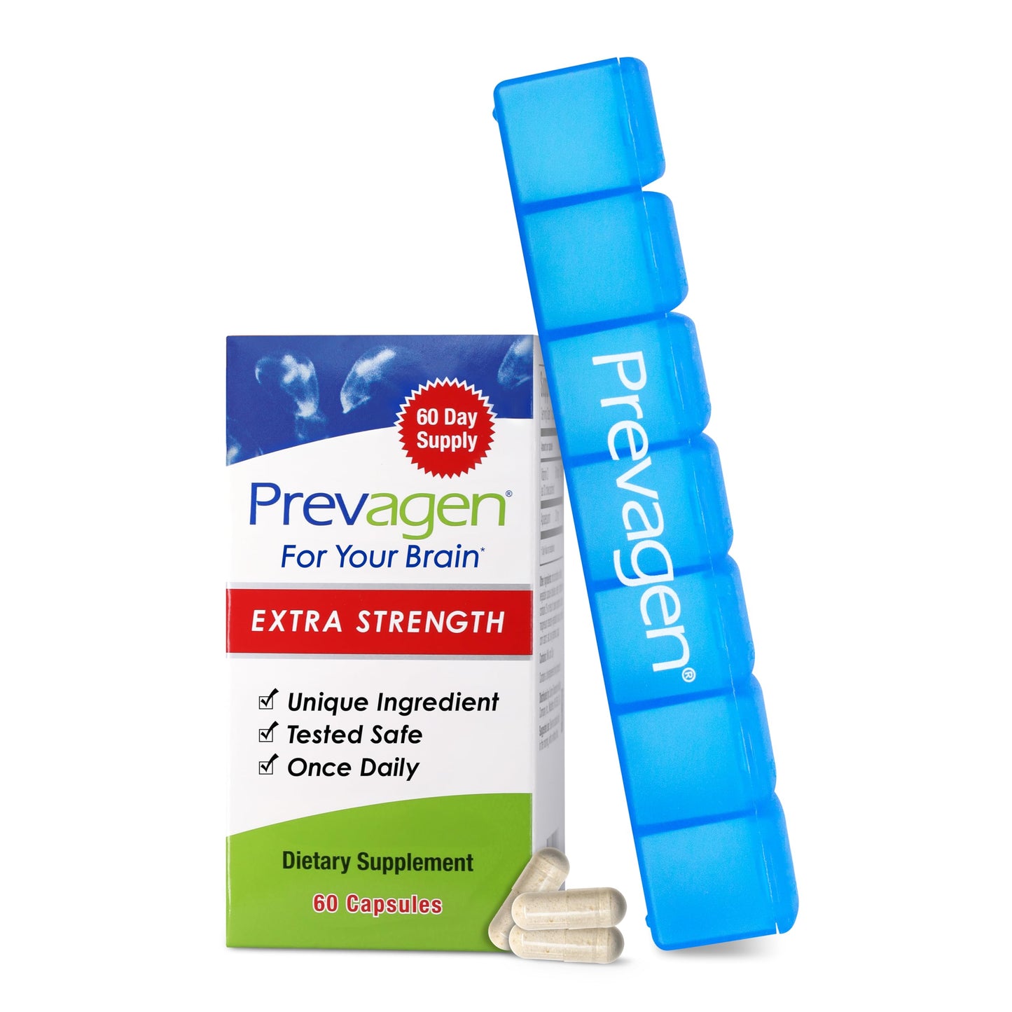 Prevagen Extra Strength 60 Capsules – 2 Month Supply