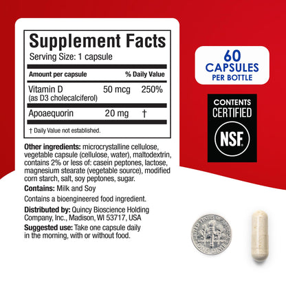 Prevagen Extra Strength 60 Capsules – 2 Month Supply