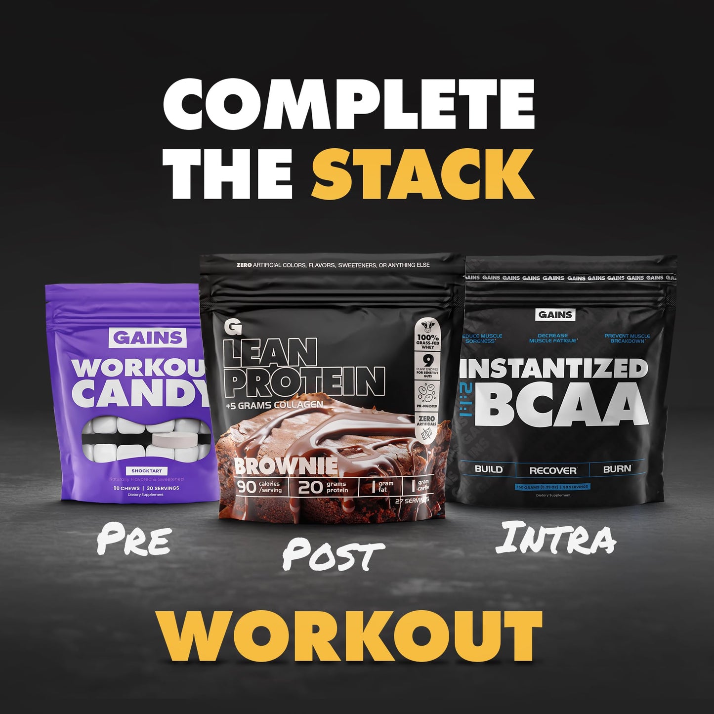 Gains in Bulk Instantized Creatine Monohydrate – Sweet Lemonade 30 Servings