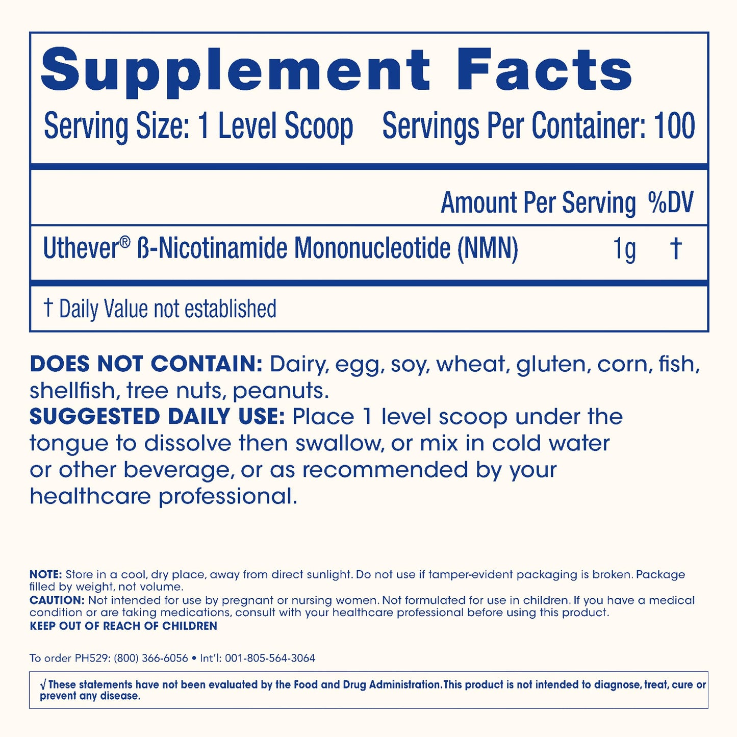 ProHealth NMN Pro Powder 100g – Uthever NMN NAD+ Support