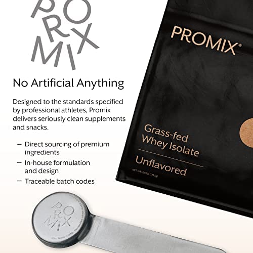 ProMix Whey Protein Isolate Powder – Unflavored, Grass-Fed | 2 x 2.5lb