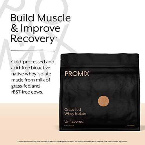 ProMix Whey Protein Isolate Powder – Unflavored, Grass-Fed | 2 x 2.5lb