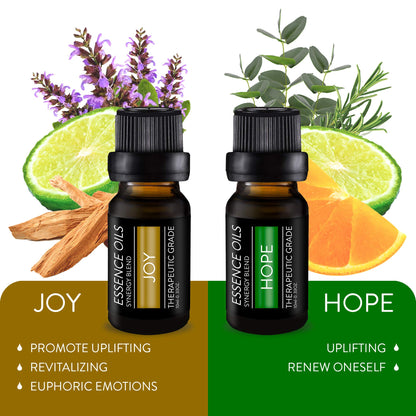 Pure Daily Care Aromatherapy Top 10 Essential Oil Synergy Blend Set 10x10ml