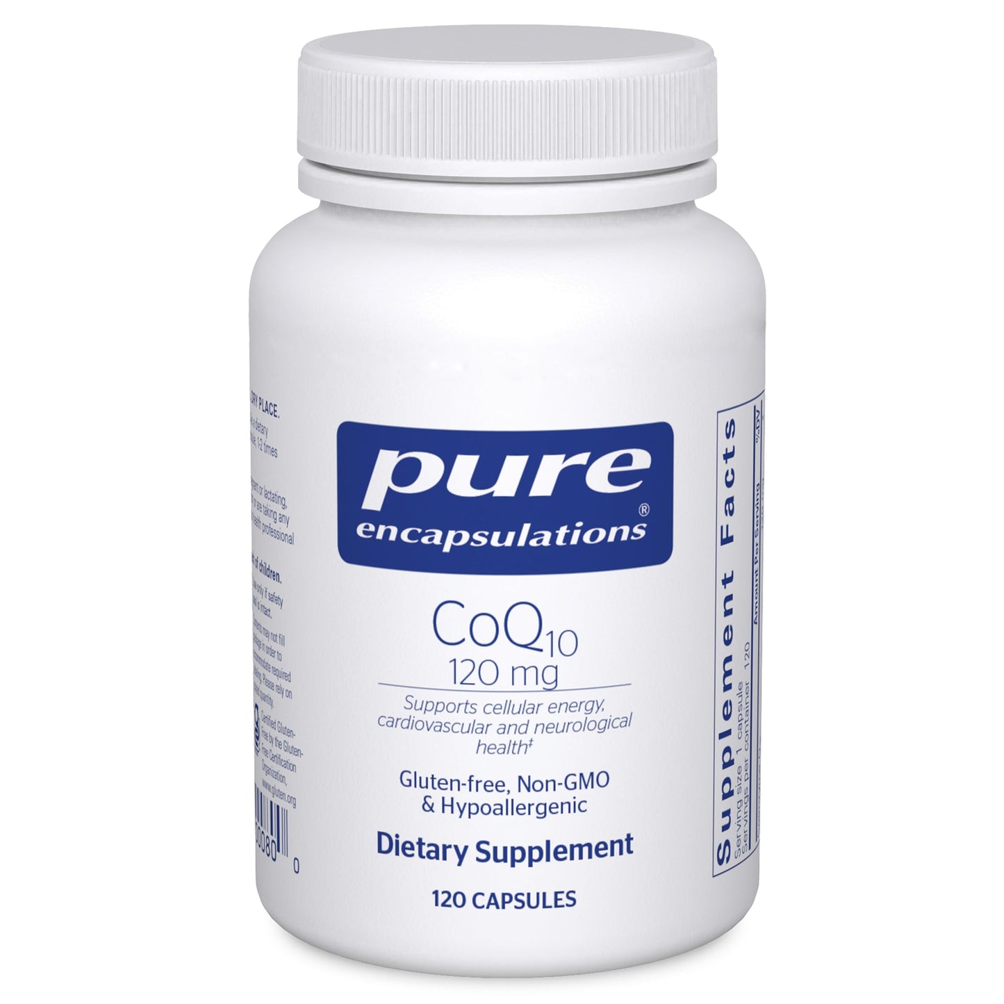Pure Encapsulations CoQ10 120mg – 120 Capsules