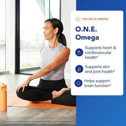 Pure Encapsulations O.N.E. Omega – EPA & DHA Fish Oil | 30 Softgels