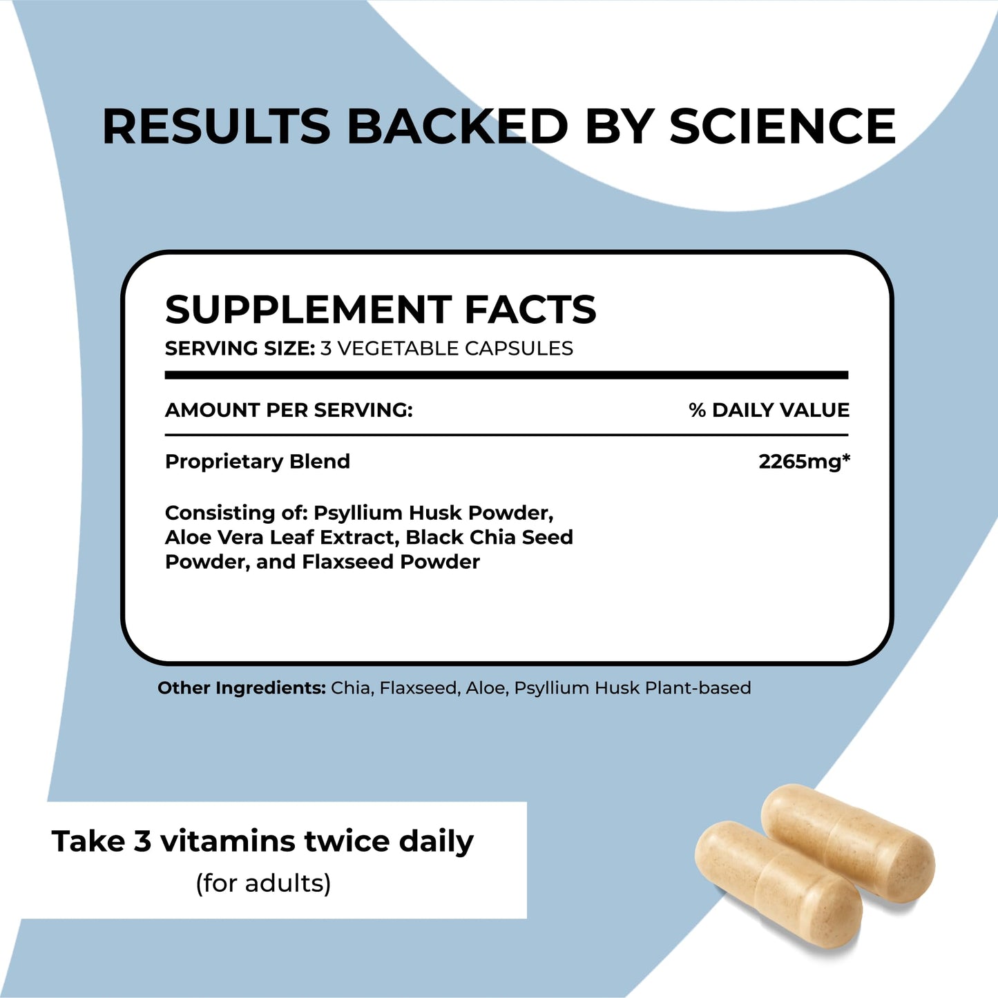 Pure for Men Stay Ready Fibre Supplement — 240 Vegan Capsules